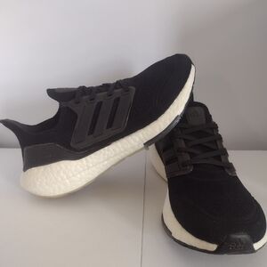 adidas UltraBoost 21 Black Running Shoes Size 6.5 Sneakers